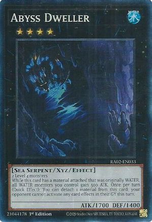 Abyss Dweller (PCR) [RA02-EN033] Prismatic Collector's Rare - Yu-Gi-Oh! - Card Brawlers | Quebec | Canada |