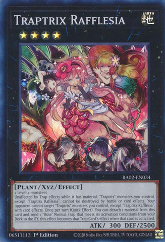 Traptrix Rafflesia [RA02-EN034] Super Rare - Yu-Gi-Oh! - Card Brawlers | Quebec | Canada |