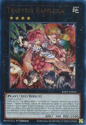 Traptrix Rafflesia (UR) [RA02-EN034] Ultra Rare - Yu-Gi-Oh! - Card Brawlers | Quebec | Canada |