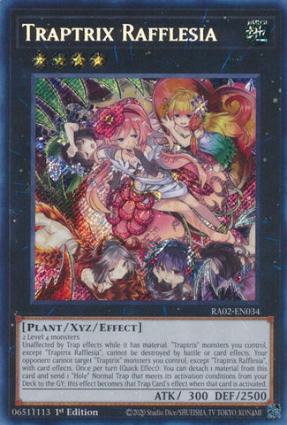 Traptrix Rafflesia (Secret Rare) [RA02-EN034] Secret Rare - Yu-Gi-Oh! - Card Brawlers | Quebec | Canada |