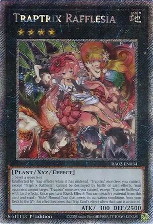 Traptrix Rafflesia (Platinum Secret Rare) [RA02-EN034] Platinum Secret Rare - Yu-Gi-Oh! - Card Brawlers | Quebec | Canada |