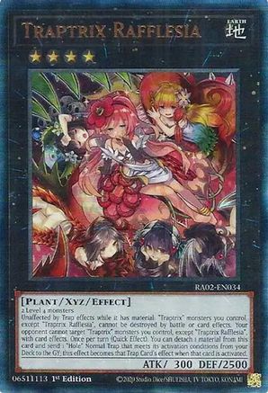 Traptrix Rafflesia (PUR) [RA02-EN034] Prismatic Ultimate Rare - Yu-Gi-Oh! - Card Brawlers | Quebec | Canada |