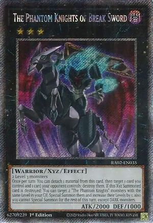 The Phantom Knights of Break Sword (Platinum Secret Rare) [RA02-EN035] Platinum Secret Rare - Yu-Gi-Oh! - Card Brawlers | Quebec | Canada |