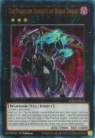 The Phantom Knights of Break Sword (PUR) [RA02-EN035] Prismatic Ultimate Rare - Yu-Gi-Oh! - Card Brawlers | Quebec | Canada |