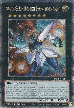 Number 38: Hope Harbinger Dragon Titanic Galaxy (Quarter Century Secret Rare) [RA02-EN036] Quarter Century Secret Rare - Yu-Gi-Oh! - Card Brawlers | Quebec | Canada |