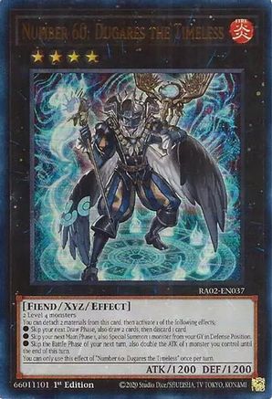Number 60: Dugares the Timeless (UR) [RA02-EN037] Ultra Rare - Yu-Gi-Oh! - Card Brawlers | Quebec | Canada |