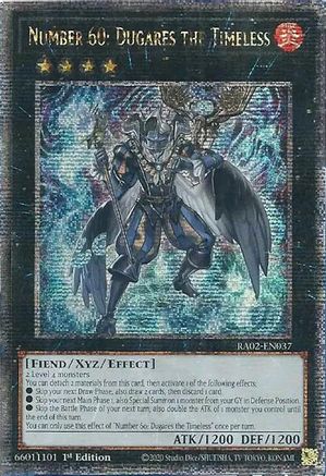 Number 60: Dugares the Timeless (Quarter Century Secret Rare) [RA02-EN037] Quarter Century Secret Rare - Yu-Gi-Oh! - Card Brawlers | Quebec | Canada |