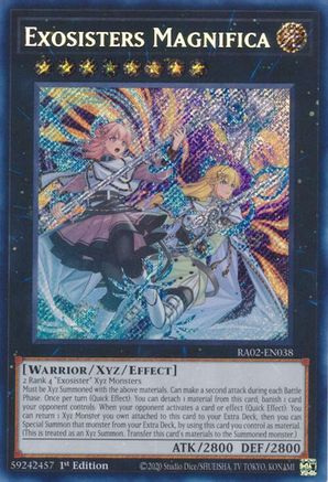 Exosisters Magnifica (Secret Rare) [RA02-EN038] Secret Rare - Yu-Gi-Oh! - Card Brawlers | Quebec | Canada |