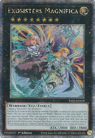 Exosisters Magnifica (Quarter Century Secret Rare) [RA02-EN038] Quarter Century Secret Rare