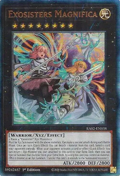 Exosisters Magnifica (PUR) [RA02-EN038] Prismatic Ultimate Rare