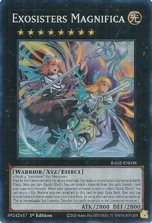 Exosisters Magnifica (PCR) [RA02-EN038] Prismatic Collector's Rare