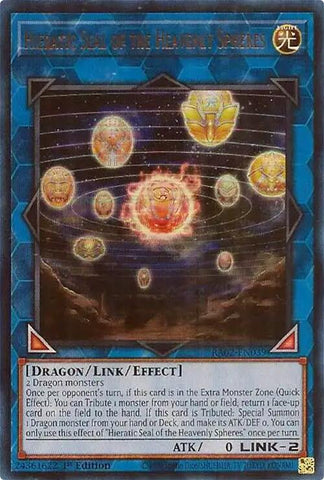 Hieratic Seal of the Heavenly Spheres (UR) [RA02-EN039] Ultra Rare - Yu-Gi-Oh! - Card Brawlers | Quebec | Canada |