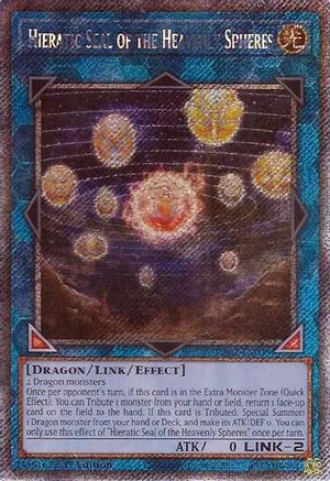 Hieratic Seal of the Heavenly Spheres (Platinum Secret Rare) [RA02-EN039] Platinum Secret Rare - Yu-Gi-Oh! - Card Brawlers | Quebec | Canada |
