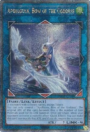 Apollousa, Bow of the Goddess (Alternate Art) (Quarter Century Secret Rare) [RA02-EN040] Quarter Century Secret Rare - Yu-Gi-Oh! - Card Brawlers | Quebec | Canada |
