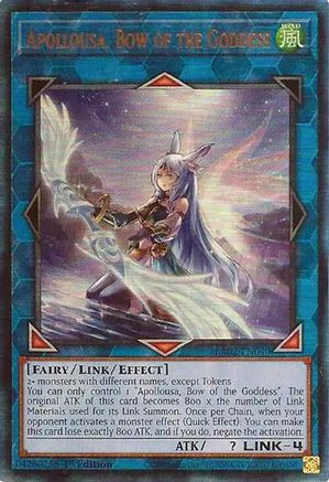 Apollousa, Bow of the Goddess (Alternate Art) (PUR) [RA02-EN040] Prismatic Ultimate Rare - Yu-Gi-Oh! - Card Brawlers | Quebec | Canada |