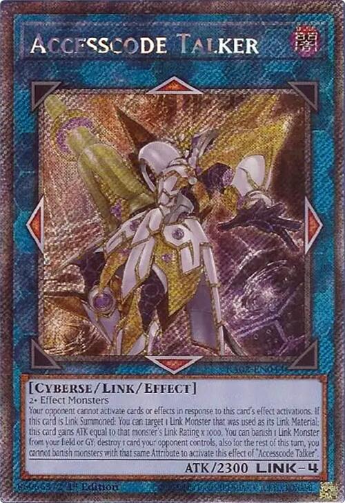 Accesscode Talker (Platinum Secret Rare) [RA02-EN044] Platinum Secret Rare