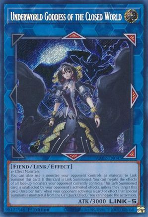 Underworld Goddess of the Closed World (Secret Rare) [RA02-EN045] Secret Rare - Yu-Gi-Oh! - Card Brawlers | Quebec | Canada |