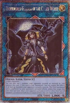 Underworld Goddess of the Closed World (Platinum Secret Rare) [RA02-EN045] Platinum Secret Rare - Yu-Gi-Oh! - Card Brawlers | Quebec | Canada |