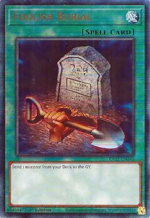 Foolish Burial (PUR) [RA02-EN049] Prismatic Ultimate Rare - Yu-Gi-Oh! - Card Brawlers | Quebec | Canada |