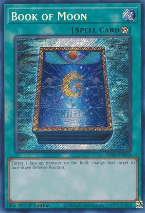 Book of Moon (Secret Rare) [RA02-EN050] Secret Rare - Yu-Gi-Oh! - Card Brawlers | Quebec | Canada |