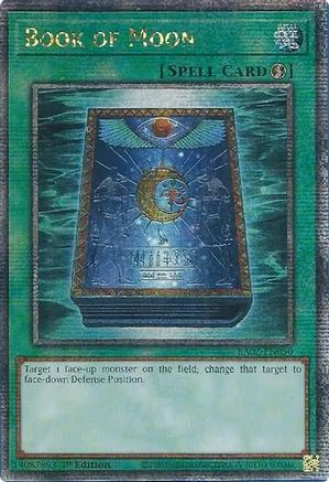 Book of Moon (Quarter Century Secret Rare) [RA02-EN050] Quarter Century Secret Rare - Yu-Gi-Oh! - Card Brawlers | Quebec | Canada |
