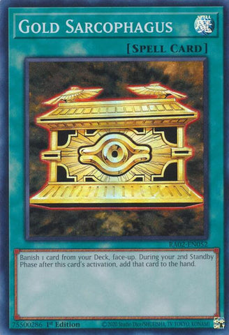 Gold Sarcophagus [RA02-EN052] Super Rare - Yu-Gi-Oh! - Card Brawlers | Quebec | Canada |