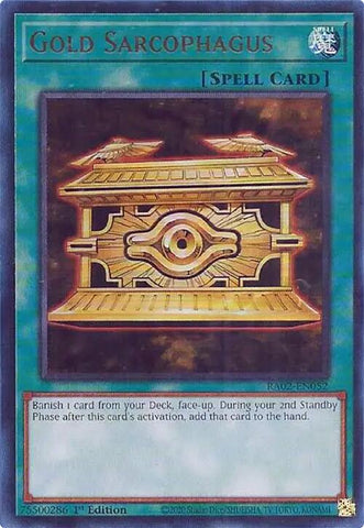 Gold Sarcophagus (UR) [RA02-EN052] Ultra Rare - Yu-Gi-Oh! - Card Brawlers | Quebec | Canada |