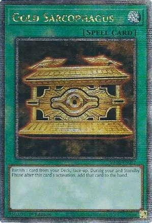 Gold Sarcophagus (Quarter Century Secret Rare) [RA02-EN052] Quarter Century Secret Rare - Yu-Gi-Oh! - Card Brawlers | Quebec | Canada |