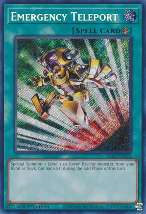 Emergency Teleport (Secret Rare) [RA02-EN053] Secret Rare - Yu-Gi-Oh! - Card Brawlers | Quebec | Canada |