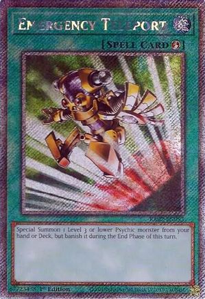 Emergency Teleport (Platinum Secret Rare) [RA02-EN053] Platinum Secret Rare - Yu-Gi-Oh! - Card Brawlers | Quebec | Canada |