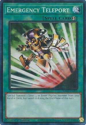 Emergency Teleport (PCR) [RA02-EN053] Prismatic Collector's Rare - Yu-Gi-Oh! - Card Brawlers | Quebec | Canada |