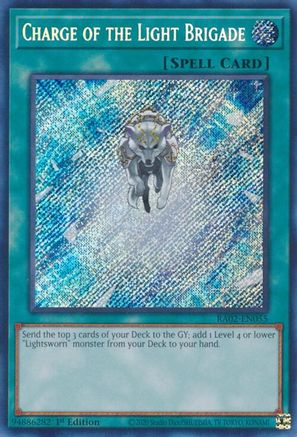 Charge of the Light Brigade (Secret Rare) [RA02-EN055] Secret Rare - Yu-Gi-Oh! - Card Brawlers | Quebec | Canada |