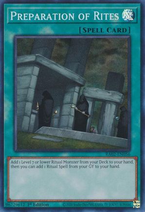 Preparation of Rites [RA02-EN056] Super Rare - Yu-Gi-Oh! - Card Brawlers | Quebec | Canada |
