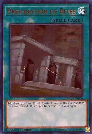 Préparation des rites (UR) [RA02-EN056] Ultra Rare 