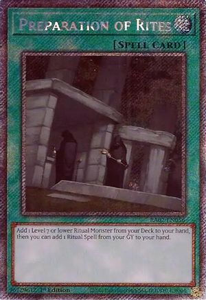 Preparation of Rites (Platinum Secret Rare) [RA02-EN056] Platinum Secret Rare - Yu-Gi-Oh! - Card Brawlers | Quebec | Canada |