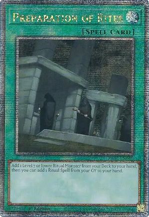 Preparation of Rites (Quarter Century Secret Rare) [RA02-EN056] Quarter Century Secret Rare - Yu-Gi-Oh! - Card Brawlers | Quebec | Canada |