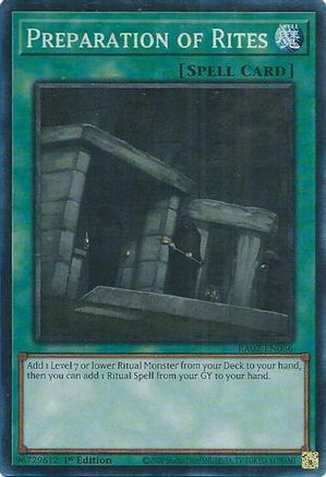 Preparation of Rites (PCR) [RA02-EN056] Prismatic Collector's Rare - Yu-Gi-Oh! - Card Brawlers | Quebec | Canada |