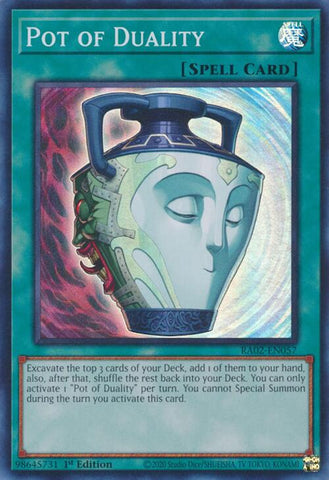 Pot of Duality [RA02-EN057] Super Rare - Yu-Gi-Oh! - Card Brawlers | Quebec | Canada |