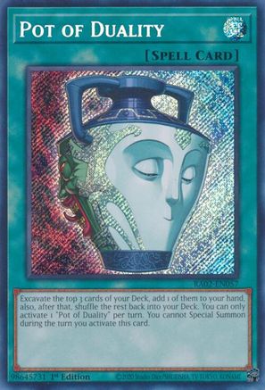 Pot of Duality (Secret Rare) [RA02-EN057] Secret Rare - Yu-Gi-Oh! - Card Brawlers | Quebec | Canada |