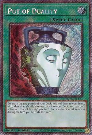 Pot of Duality (Platinum Secret Rare) [RA02-EN057] Platinum Secret Rare - Yu-Gi-Oh! - Card Brawlers | Quebec | Canada |