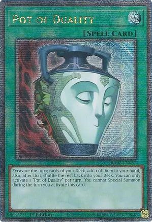 Pot of Duality (Quarter Century Secret Rare) [RA02-EN057] Quarter Century Secret Rare - Yu-Gi-Oh! - Card Brawlers | Quebec | Canada |