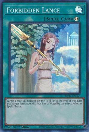 Forbidden Lance [RA02-EN058] Super Rare - Yu-Gi-Oh! - Card Brawlers | Quebec | Canada |