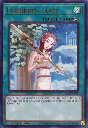 Forbidden Lance (UR) [RA02-EN058] Ultra Rare - Yu-Gi-Oh! - Card Brawlers | Quebec | Canada |