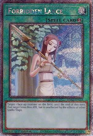 Forbidden Lance (Platinum Secret Rare) [RA02-EN058] Platinum Secret Rare - Yu-Gi-Oh! - Card Brawlers | Quebec | Canada |