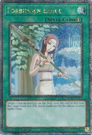 Forbidden Lance (Quarter Century Secret Rare) [RA02-EN058] Quarter Century Secret Rare - Yu-Gi-Oh! - Card Brawlers | Quebec | Canada |