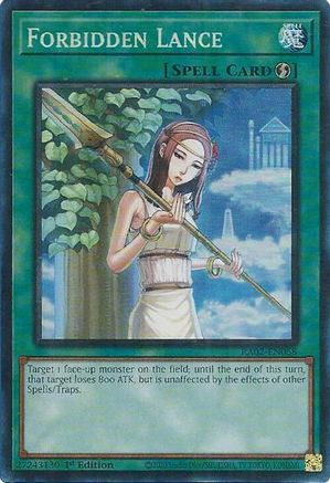 Forbidden Lance (PCR) [RA02-EN058] Prismatic Collector's Rare - Yu-Gi-Oh! - Card Brawlers | Quebec | Canada |