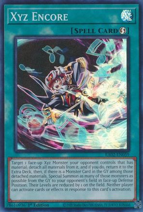 Xyz Encore [RA02-EN059] Super Rare - Yu-Gi-Oh! - Card Brawlers | Quebec | Canada |