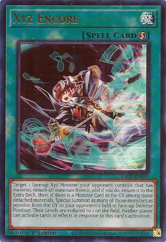Xyz Encore (UR) [RA02-EN059] Ultra Rare - Yu-Gi-Oh! - Card Brawlers | Quebec | Canada |