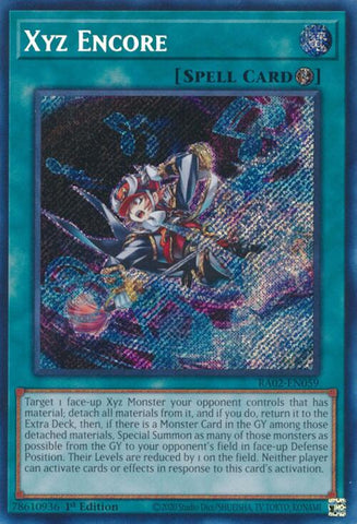 Xyz Encore (Secret Rare) [RA02-EN059] Secret Rare - Yu-Gi-Oh! - Card Brawlers | Quebec | Canada |