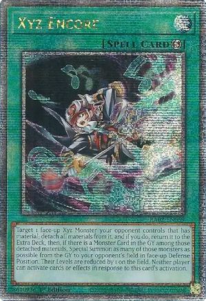 Xyz Encore (Quarter Century Secret Rare) [RA02-EN059] Quarter Century Secret Rare - Yu-Gi-Oh! - Card Brawlers | Quebec | Canada |